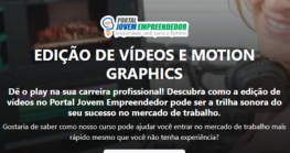 EDIÇÃO DE VÍDEOS E MOTION GRAPHICS