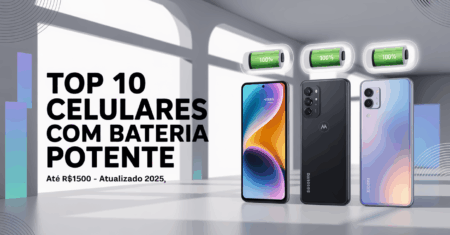 10 Melhores Celulares com Boa Bateria e Preço Acessível em 2025